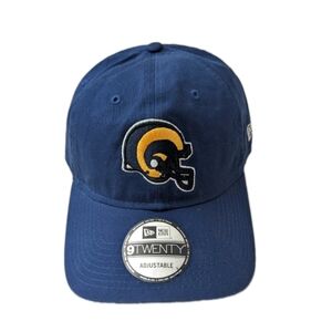 New Era 9TEWNTY Los Angeles Rams Adjustable Blue Hat One Size Fits Most NWT
